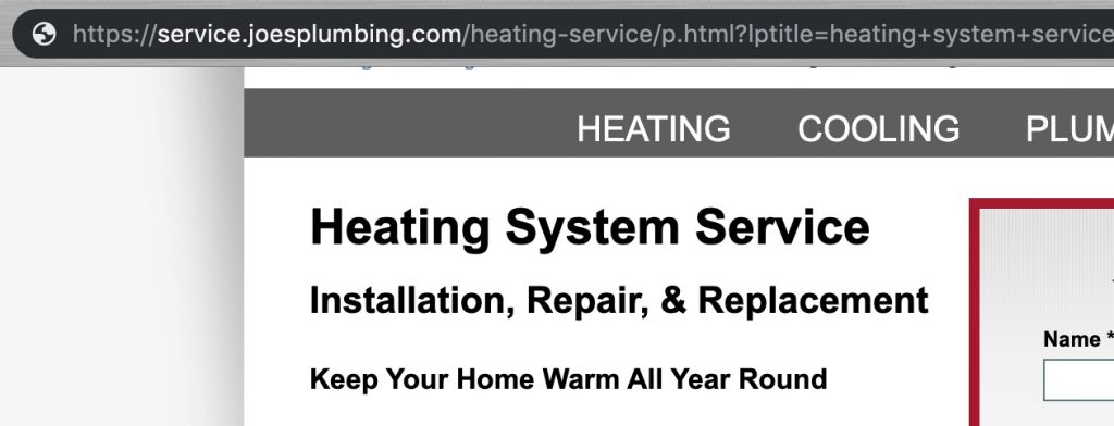 Heating System Service