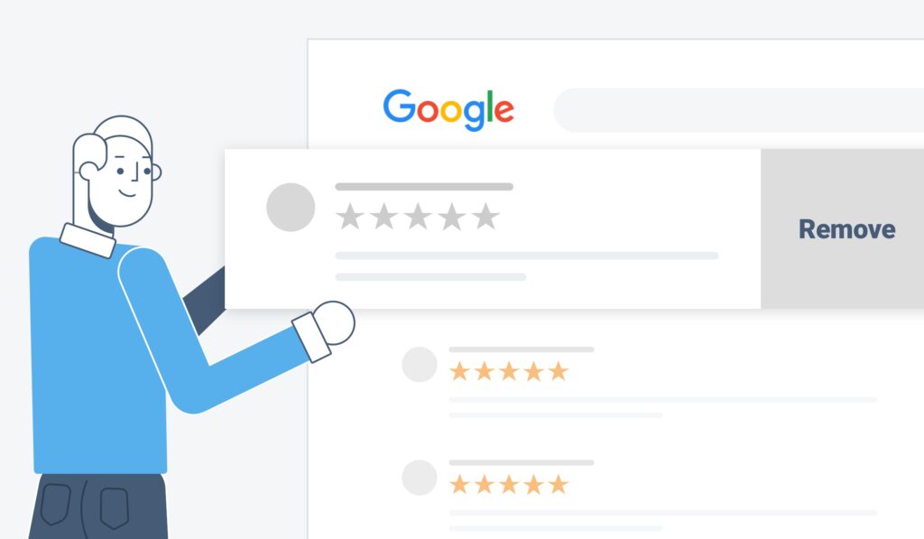 removing negative reviews from google